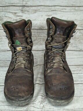 Red Wing King Toe 3539 Leather Safety Toe Work Boots - Men’s 10 E2